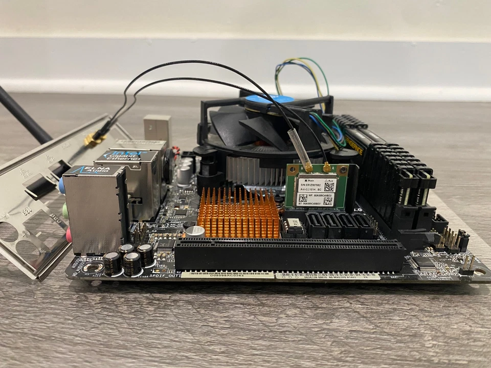 Intel CPU, AsRock MB, Corsair LPX RAM, Cooler Computer Bundle, Working, Tested - Image 3 of 4