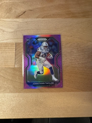 2020 Prizm Jonathan Taylor rookie pink Silver 332 SP Indianapolis Colts 