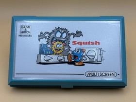 Nintendo Game & Watch SQUISH MG-61 MIB 1986 MINT IN BOX