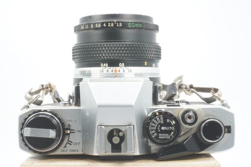 Olympus OM-10 Black + G.Zuiko Auto-S 50mm f/1.8 From U.S. Tested! Read Descrip - Picture 14 of 17