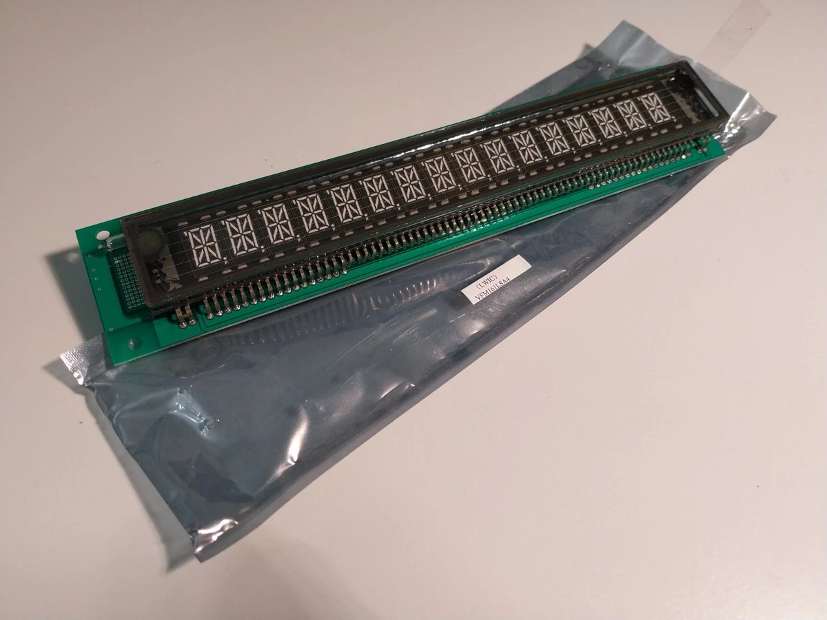 Futaba Écran Fluorescent Sous Vide Us162Sd03Cb 2X16, Neuf, Testé - Foto 12