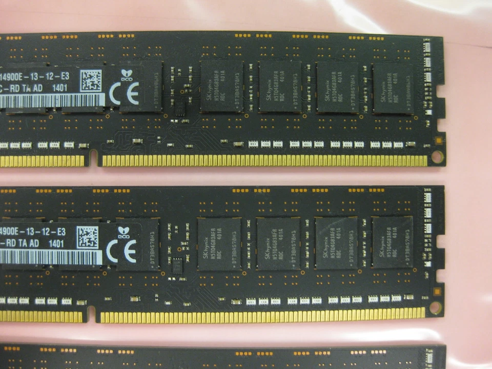 32GB (4x8GB) PC3-14900E DDR3-1866MHz 2Rx8 ECC SK Hynix HMT41GU7AFR8C-RD - Image 3 of 4