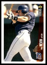 Phil Nevin 1996 Collector's Choice #548 Tigers MLB READ FREE SHIP AutographDen
