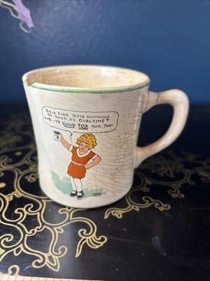 Vintage Little Orphan Annie Beetleware Mug Wander Co. For Ovaltine