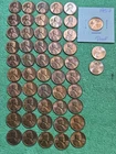 Roll Of 1958 D Lincoln Wheat Cent ,1957 Proof Wheat Cent & 2025 P&D Lincoln Last