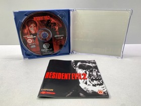 RESIDENT EVIL 2 - SEGA DREAMCAST - USED PERFECTLY WORKING PAL VERSION