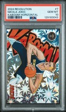 2024 PANINI REVOLUTION KABOOM! HOR #7 NIKOLA JOKIC PSA 10 GEM 💎 MVP