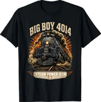 Lionel Legacy Scale Big Boy 4014 Steam Locomotive 3-Rail Big Boy 4014 Steam Engine Locomotive Train T-Shirt