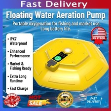 Floating  Rechargeable Bait Bucket Aerator, 2026 Live Bait Aerator Oxygen