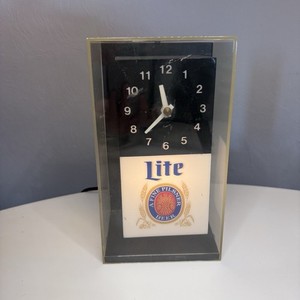 Miller Lite Neon Clock | eBay