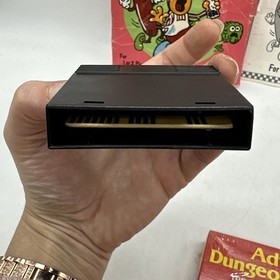 Diner (Intellivision, 1987) Burgertime Sequel Game Box and Manual