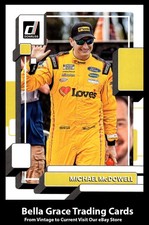 2023 Panini Donruss Racing Michael McDowell #63 Front Row Motorsports NASCAR