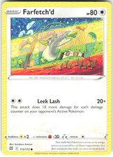 Carta Pokemon Farfetch'd 115/172 Stelle Brillanti BRS NM TCG