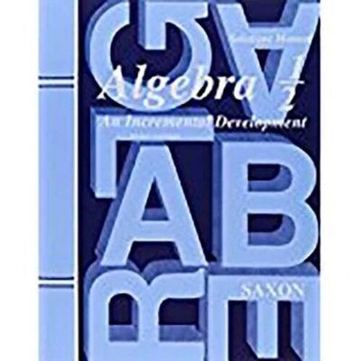 Saxon Algebra 1/2 Solutions Manual Third Edition by Saxon ISBN  1565771311