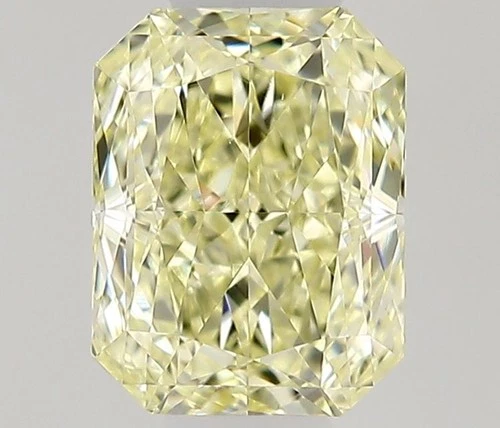 Cut Cornered Rectangular U-V Range/VS Grade 0.42 Ct GIA Certi Natural Diamond A+