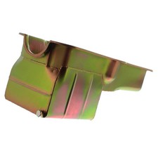 Milodon 30250 Oil Pan Steel Gold Iridited 8 Qt. Amc V8