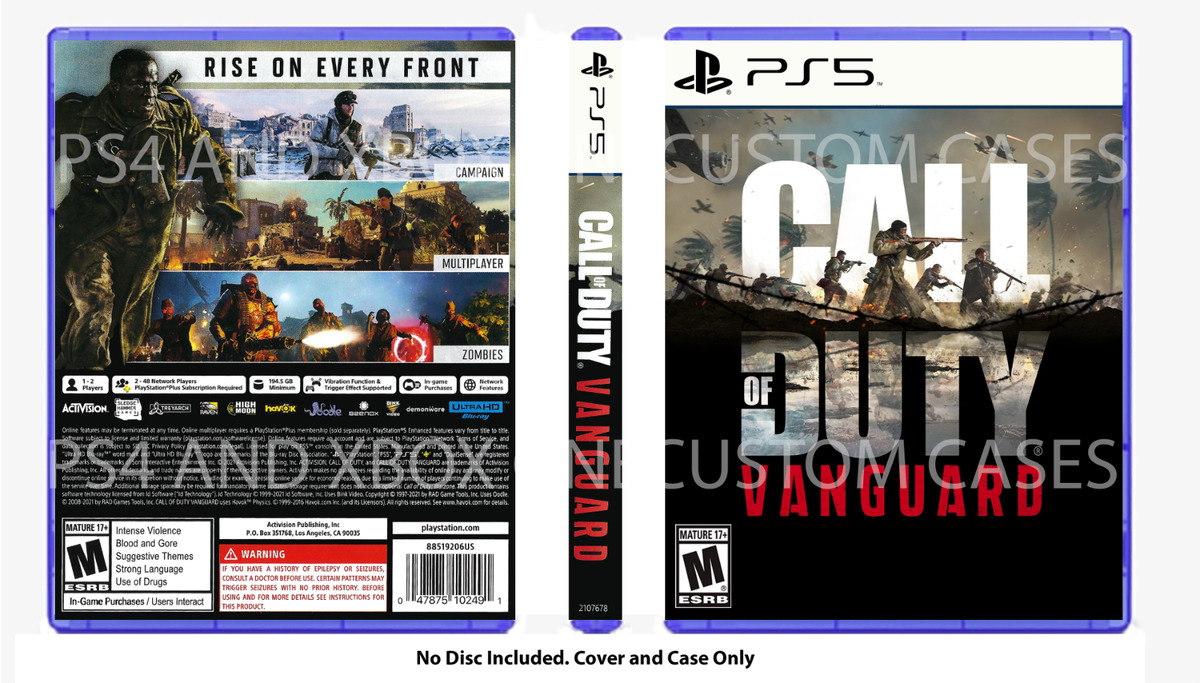 PS5 Call Of Duty Vanguard