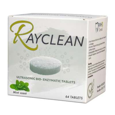 #ad RayClean Ultrasonic Bio Enzymatic Cleaning Tablets 64 Box $29.50