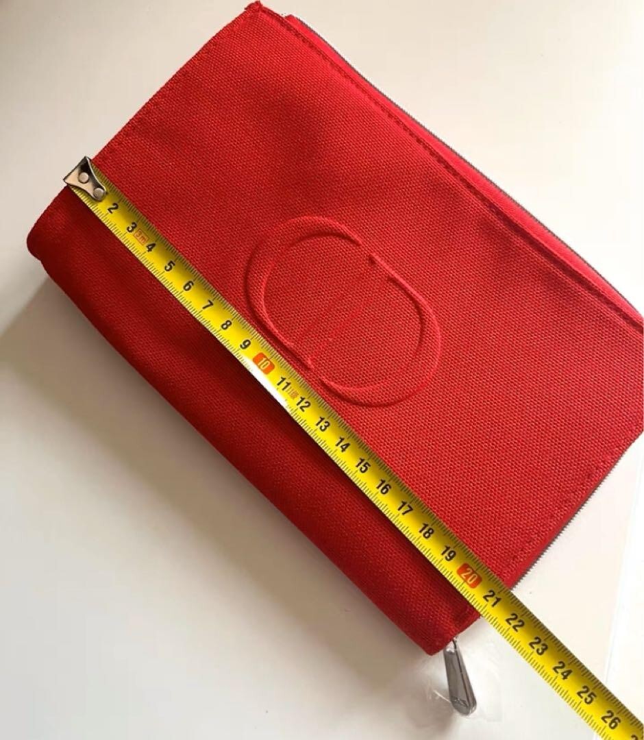 NEW】 Christian Dior Novelty Pouch Red gift vanity JAPAN