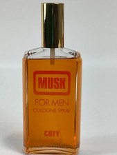 Musk Cologne Spray for Men 3.25 oz New without box vintage hard to find