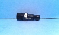 1/4 Inch Steel Quick Disconnect Automotive Style Plug 1/4 Inch Male NPT