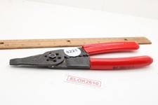 MAC Tools TCT-10 Wire Stripper Crimper Tool Red Comfort Grip USA