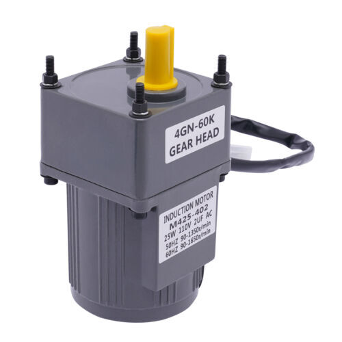 1:60 AC110V Gear Motor Electric Motor 25W Variable Speed Controller 90-1350r/min - 第 17/23 張圖片