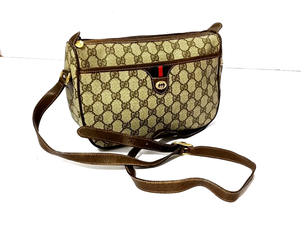 Sac à bandoulière Gucci Gg Supreme Sherry Line