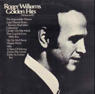 Roger Williams Golden Hits (Volume II) MCA Records Vinyl LP