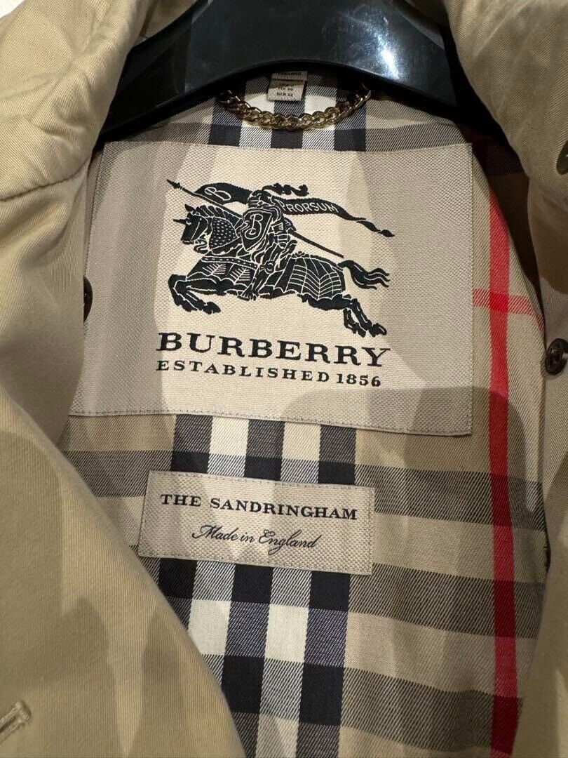 BURBERRY The Kensington Long Nova Check Lined Trench Coat BURBERRY The Kensington Long Nova Check Lined Trench Coat
