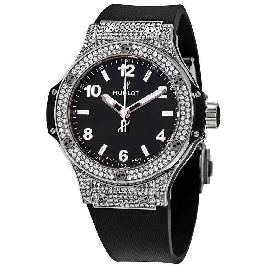 Hublot Big Bang Black Dial Black Rubber Ladies Watch 361.SX Hublot Big Bang Black Dial Black Rubber Ladies Watch 361.SX