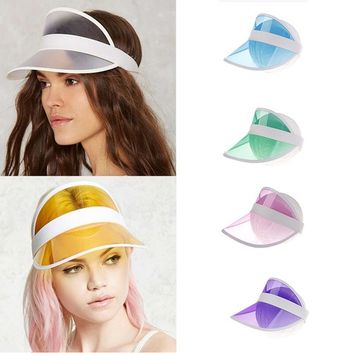 Summer PVC Hat Sun Visor Party Casual 