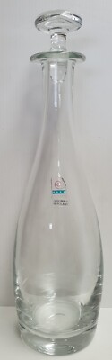 Esse Design Handblown Glass Wine Decanter 38cm Made in Poland