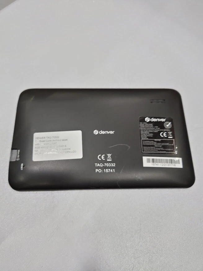Denver TAQ-70332 8GB 1GB Tablet Gebraucht Funktionierend Defekter Bildschirm-LCD - Bild 4 von 4