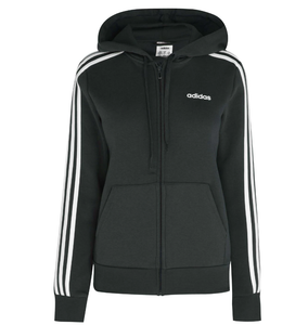 adidas zip fleece track top hoodie