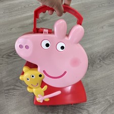 PEPPA PIG Carry Along Friends EMPTY CASE / BOX Storage For Figures