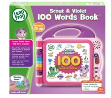 LeapFrog Scout and Violet 100 Words Book Exclusive Purple