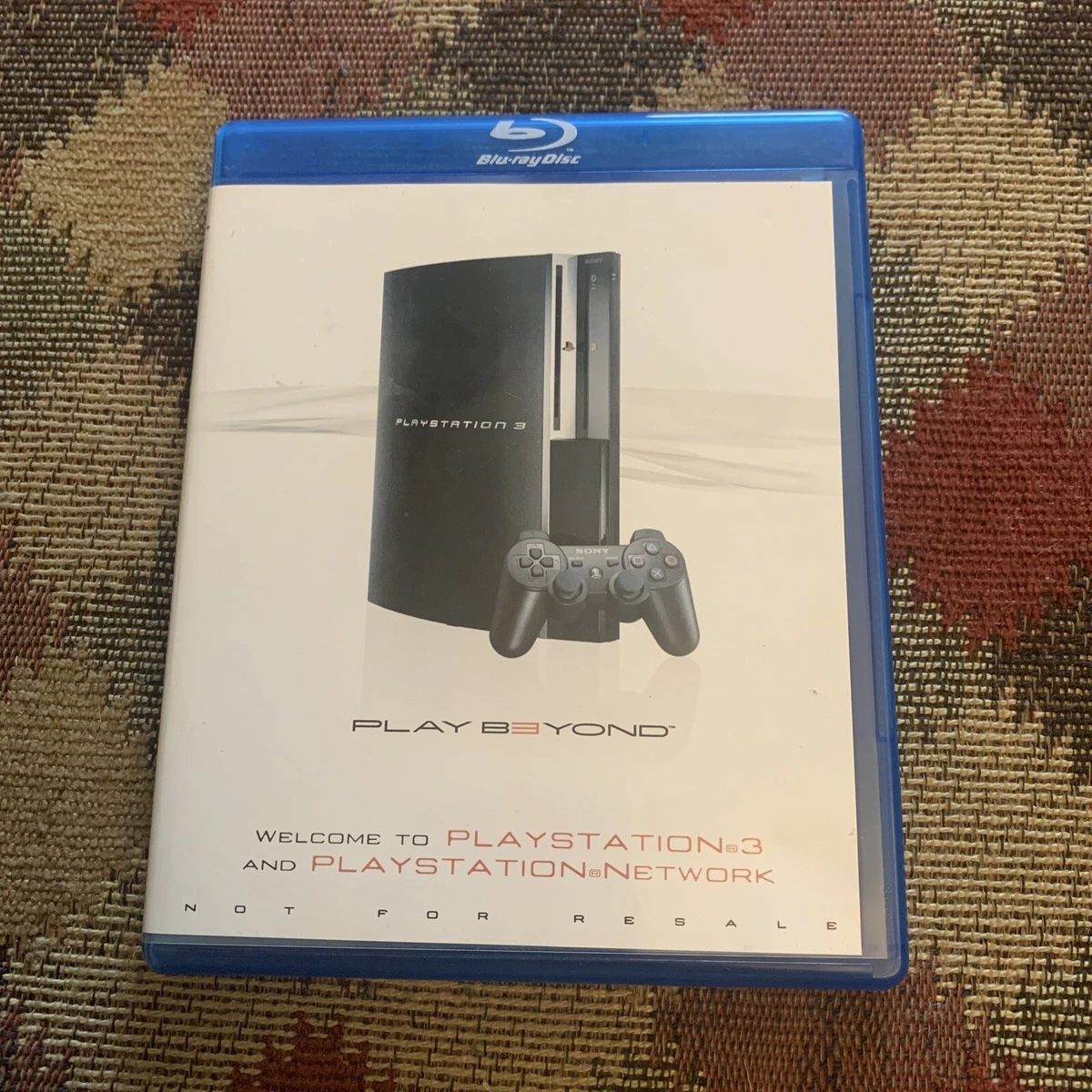Welcome to PlayStation 3 PS3 Network Complete Not For Resale Blu