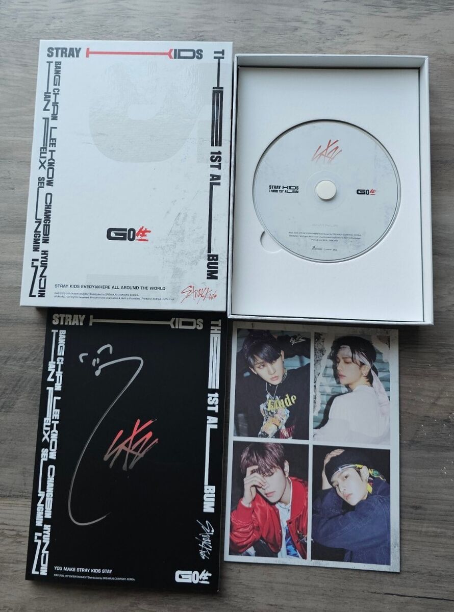 Stray Kids GO生 (GO LIVE) I.N Signed Album (Autographed Stray Kids GO生 (GO LIVE) I.N Signed Album (Autographed