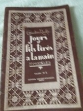 Jours Et Fils Tirés A La Main  N2