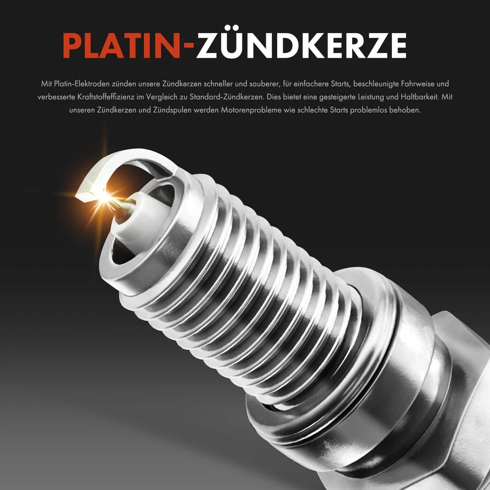 4 bobine di accensione + 4 candele per Hyundai i20 GB IB 1.2L KIA Rio III UB Stonic YB - Immagine 4 di 4