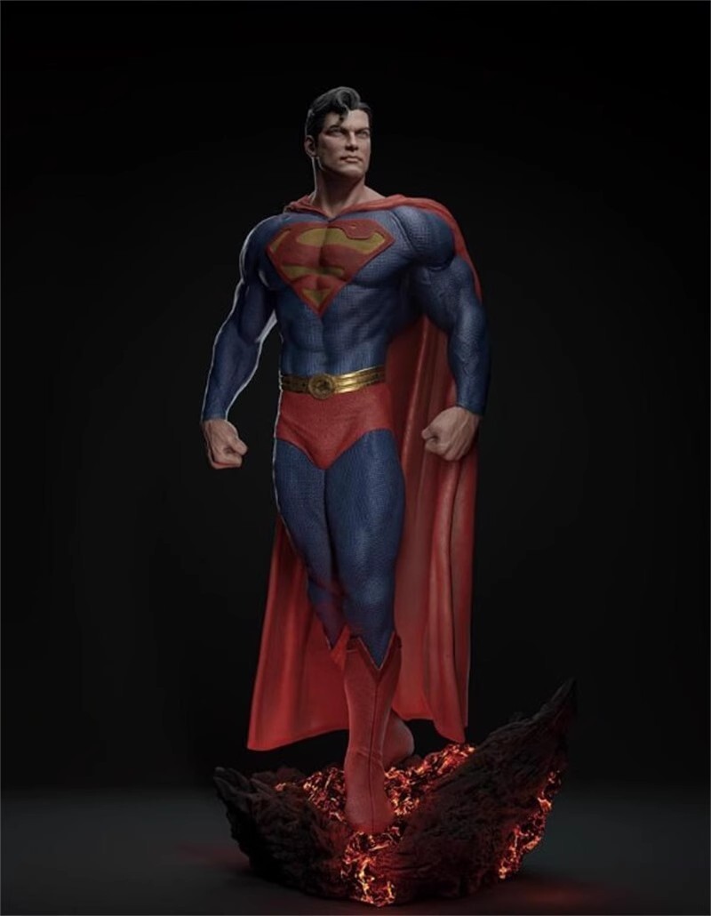 1/6 Resin Model H/ 32cm Superman 3D Printed Unassembled Unpainted