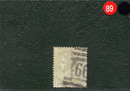 GB QV Stamp SG.153 4d Sage-Green Plate 15 (RD) *CLEAR PROFILE* Cat £325+ REDB89 - Picture 3 of 12