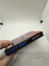 NES Nintendo RALLY BIKE Complete CIB Box Game Romstar Reg Card Rare Very Nice!