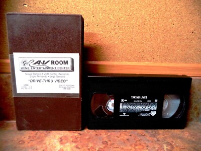TAKING LIVES (VHS 2004) Angelina Jolie, Ethan Hawke, Kiefer Sutherland