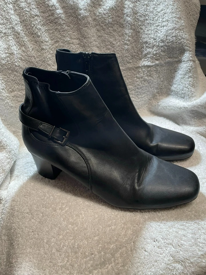 East 5th Mujer Botines Tacón Bloque Botines Negro Talla US 11 M Foto 4 de 4