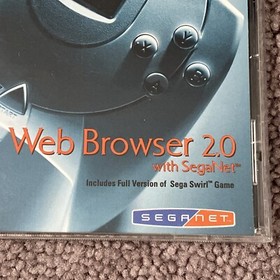 VINTAGE WEB BROWSER 2.0 SEGA/NET 2000/DREAMCAST
