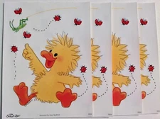 Suzy's Zoo sticker sheets: 4 Little Suzy sheets (item 9884)