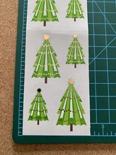 Mrs. Grossman's Christmas Tree Holidays Sticker Panel