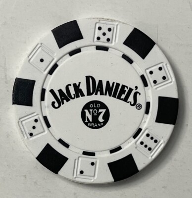 ジャックダニエル　ポーカーチップ　ビンテージ　USED ジャックダニエル ポーカーチップ ビンテージ USED Jack Daniels